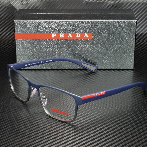 Prada Linea Rossa Men's 55mm Eyeglasses - Picture 1 of 5